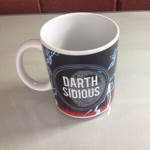 Star Wars Ceramic Darth Sidious Coffee Mug. Officially Licensed Star Wars